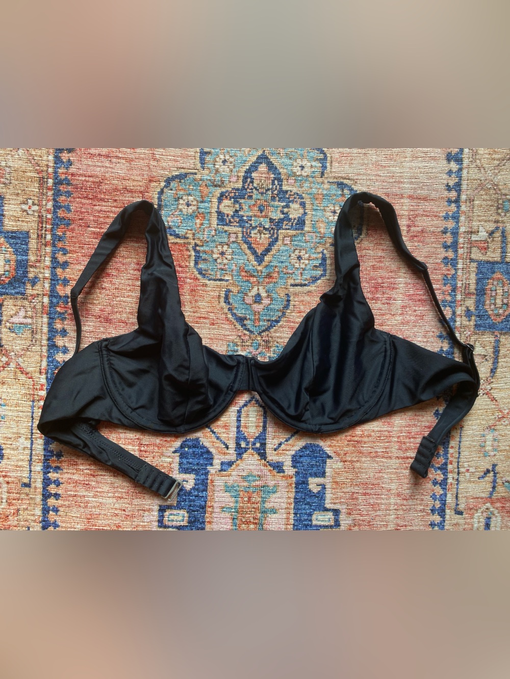 Abercrombie & Fitch Black Underwire Bikini Top